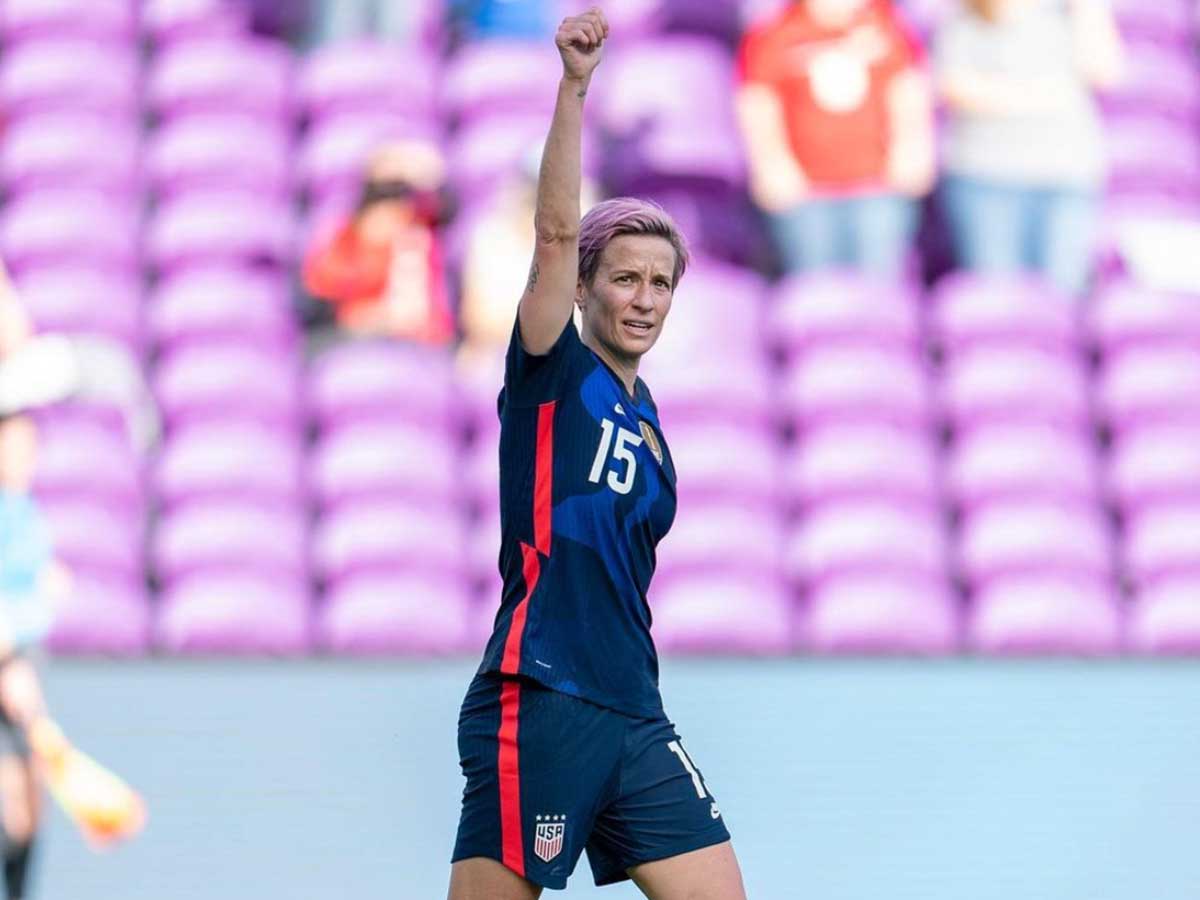 Rapinoe футболистка