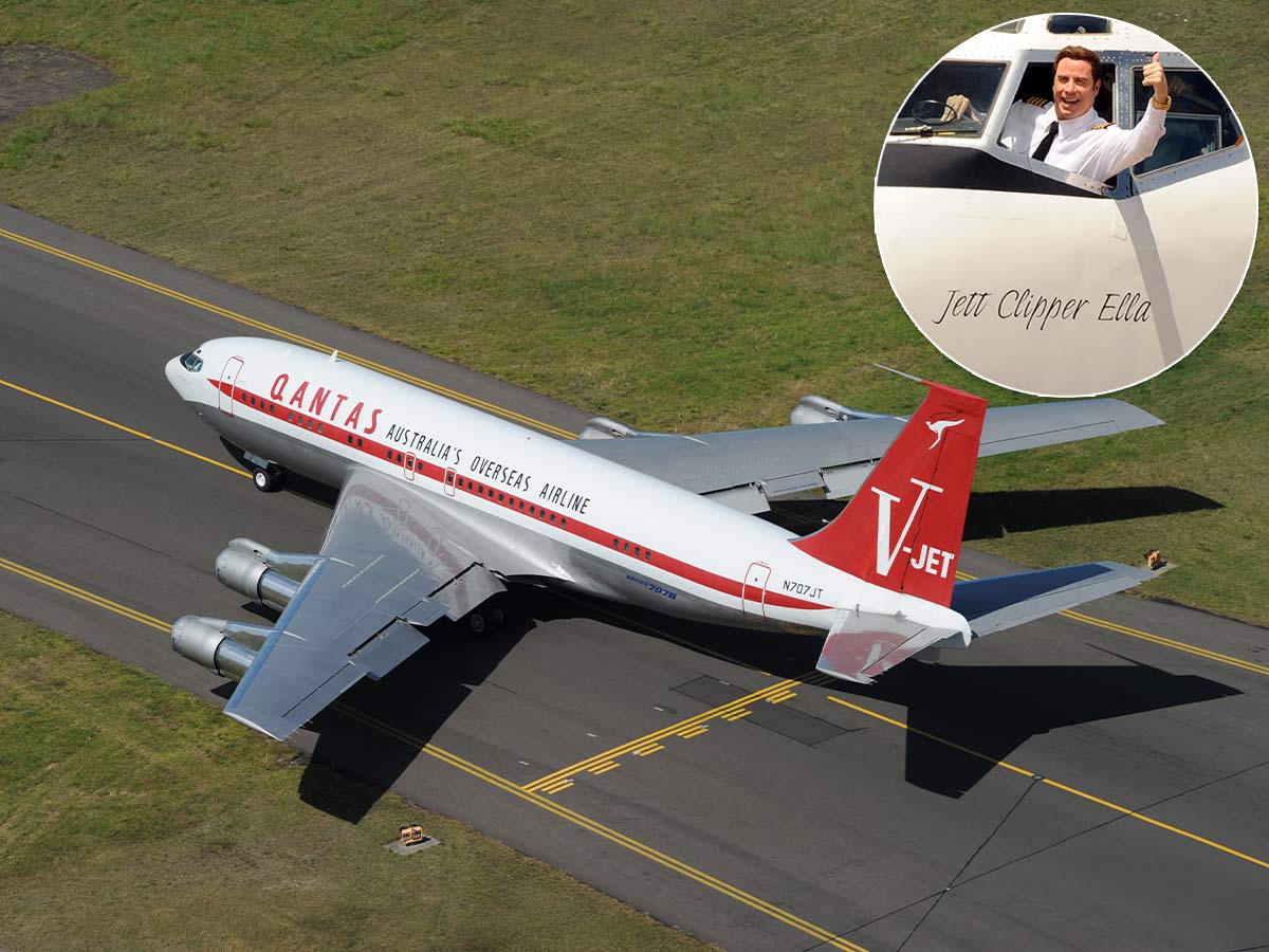 John Travolta - Boeing 707-138 - $20 Million