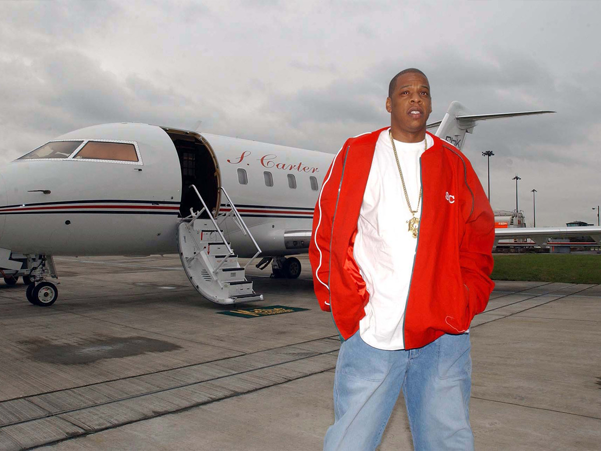 Jay Z. - Bombardier Challenger 850 Learjet - $40 Million