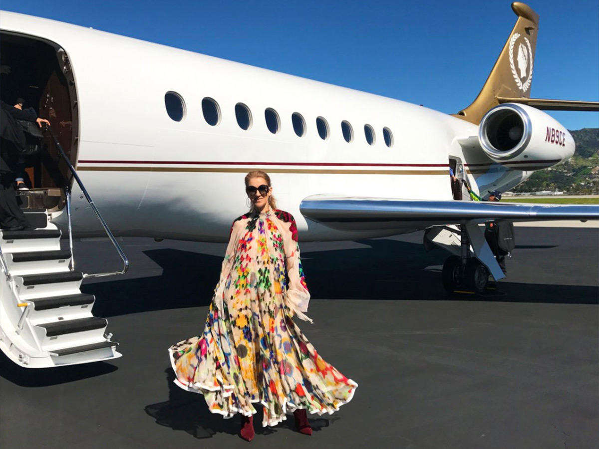 Celine Dion - Bombardier BD-700 Express - $48 Million