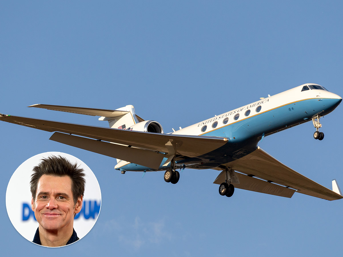 Jim Carrey - Gulfstream V - $59 Million