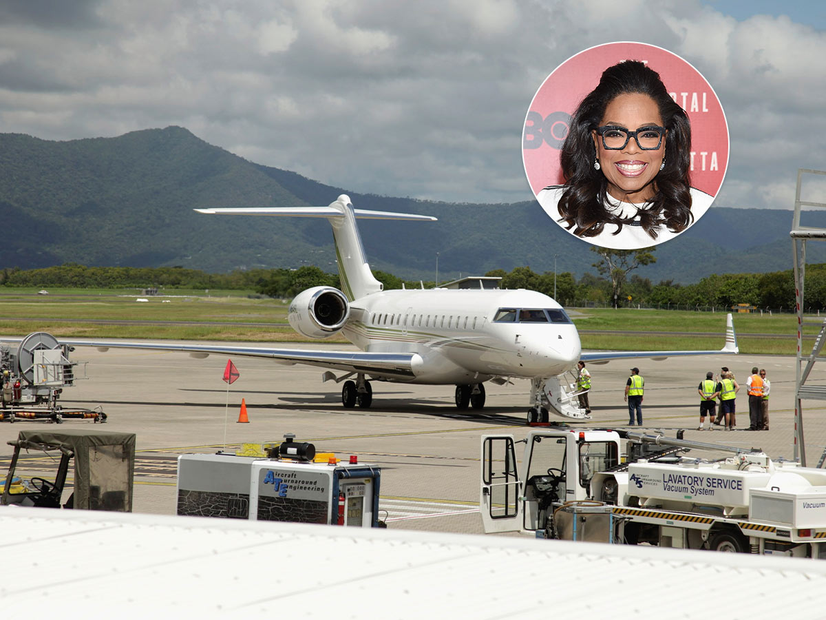  Oprah - Bombardier Global Express XRS - $52 Million