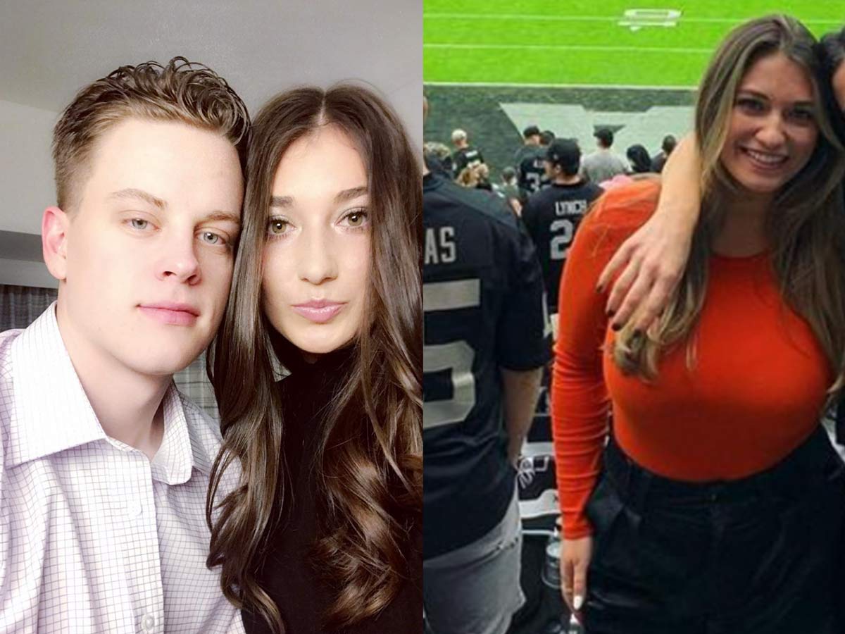 Olivia Holzmacher wears special Bengals boots to cheer on boyfriend Joe  Burrow at Super Bowl