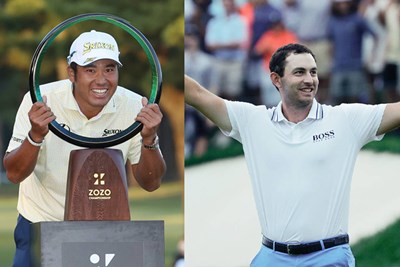 the top golfers in the world currently ranked