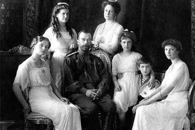 Nicholas II and his family