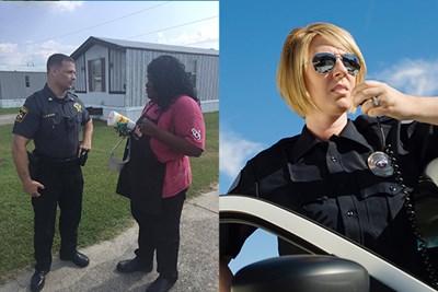 Determined Woman Walking to Work Gets Massive Surprise