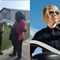 Determined Woman Walking to Work Gets Massive Surprise