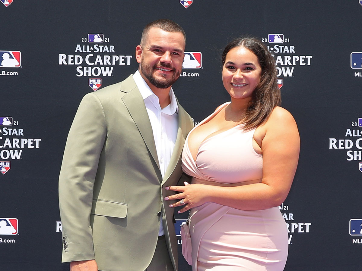 Kyle Schwarber and Paige Hartman