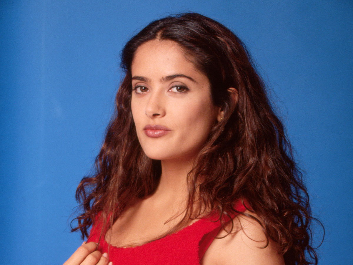 Selma Hayek Then