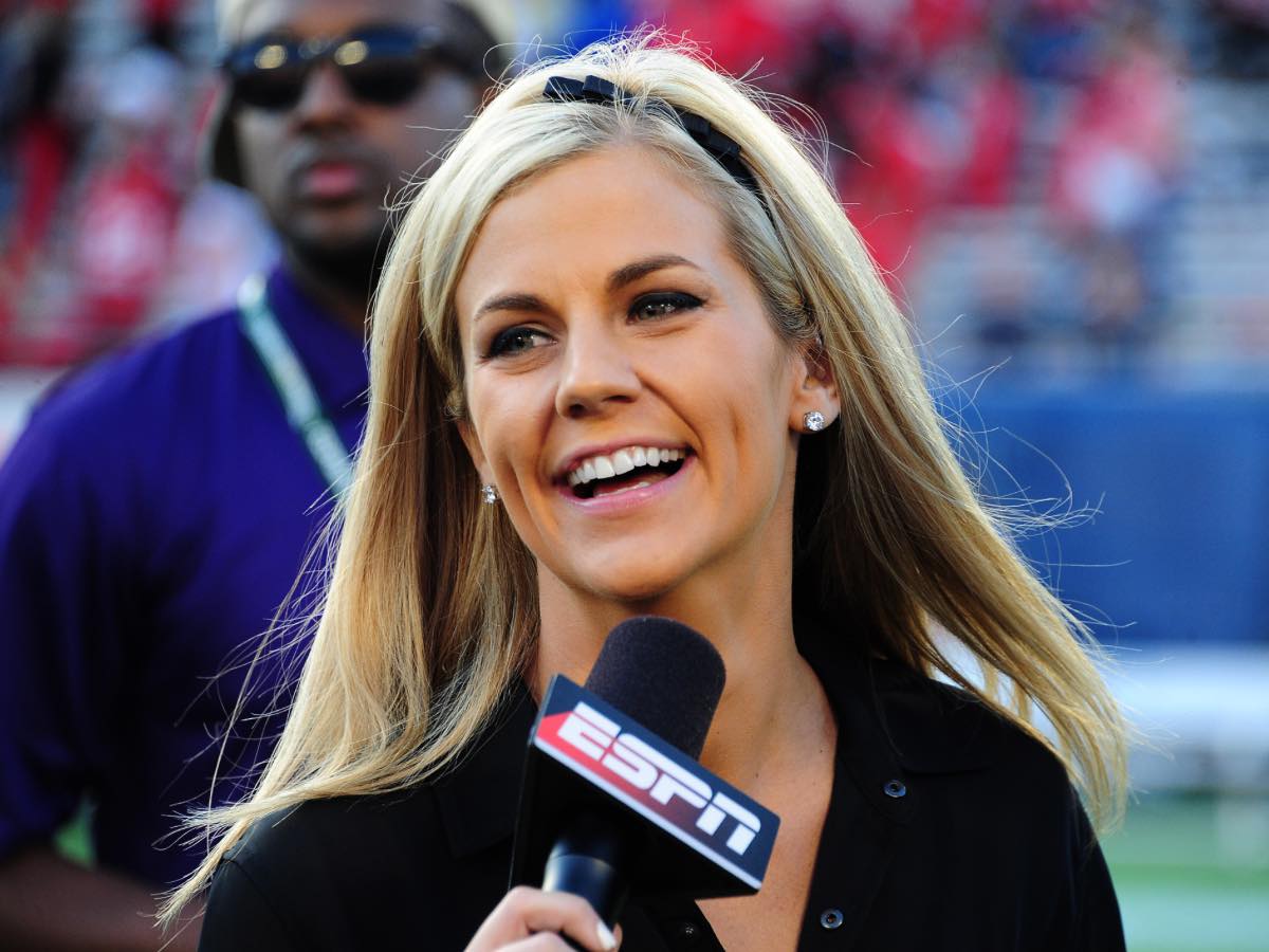 Charissa Thompson of ESPN attends the Time Warner Cable Media, FilmMagic