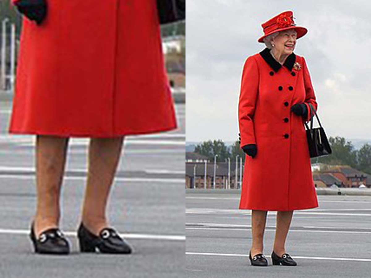 The Queen Had Someone to Break-in Her Shoes.