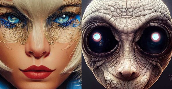 Here's What People's Alien Encounters Look Like, According to AI main image