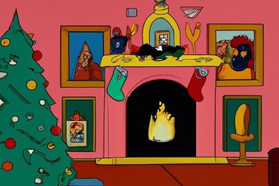 Your Favorite Cartoon’s Christmas Living Rooms, According to AI 