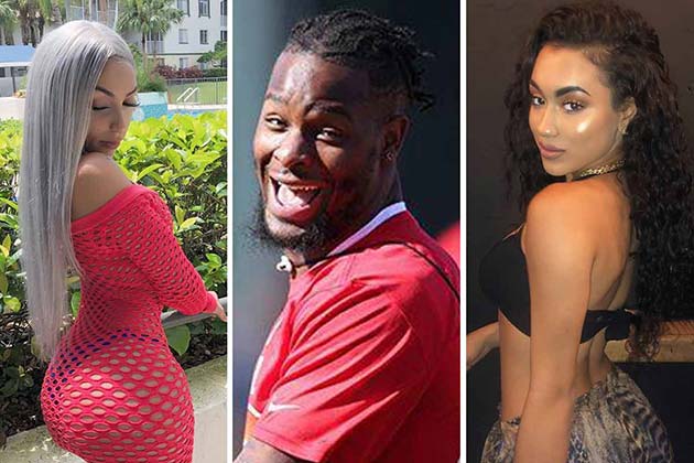 Le'Veon Bell et His Two Girlfriends