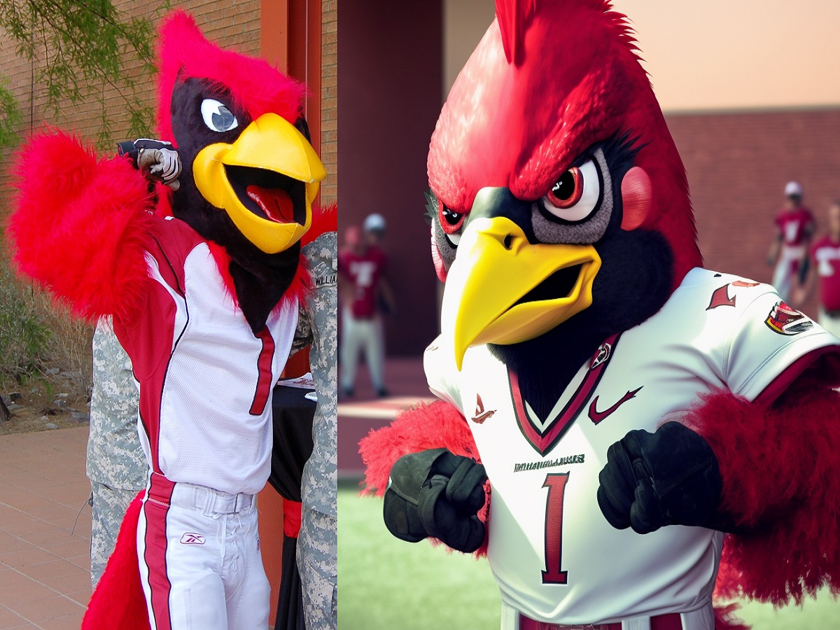 NFL mascots were recreated by AI, and they'll give you nightmares