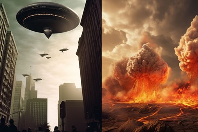 ai forcasts earths impending catastrophe in different scenarios