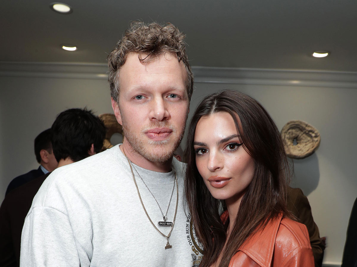Sebastian Bear-McClard and Emily Ratajkowski