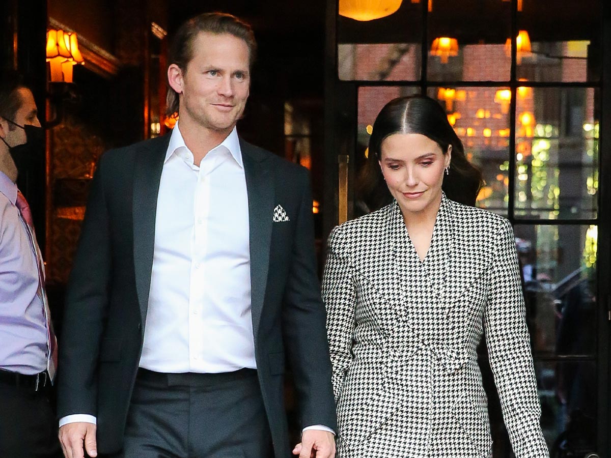 Sophia Bush and Grant Hughes