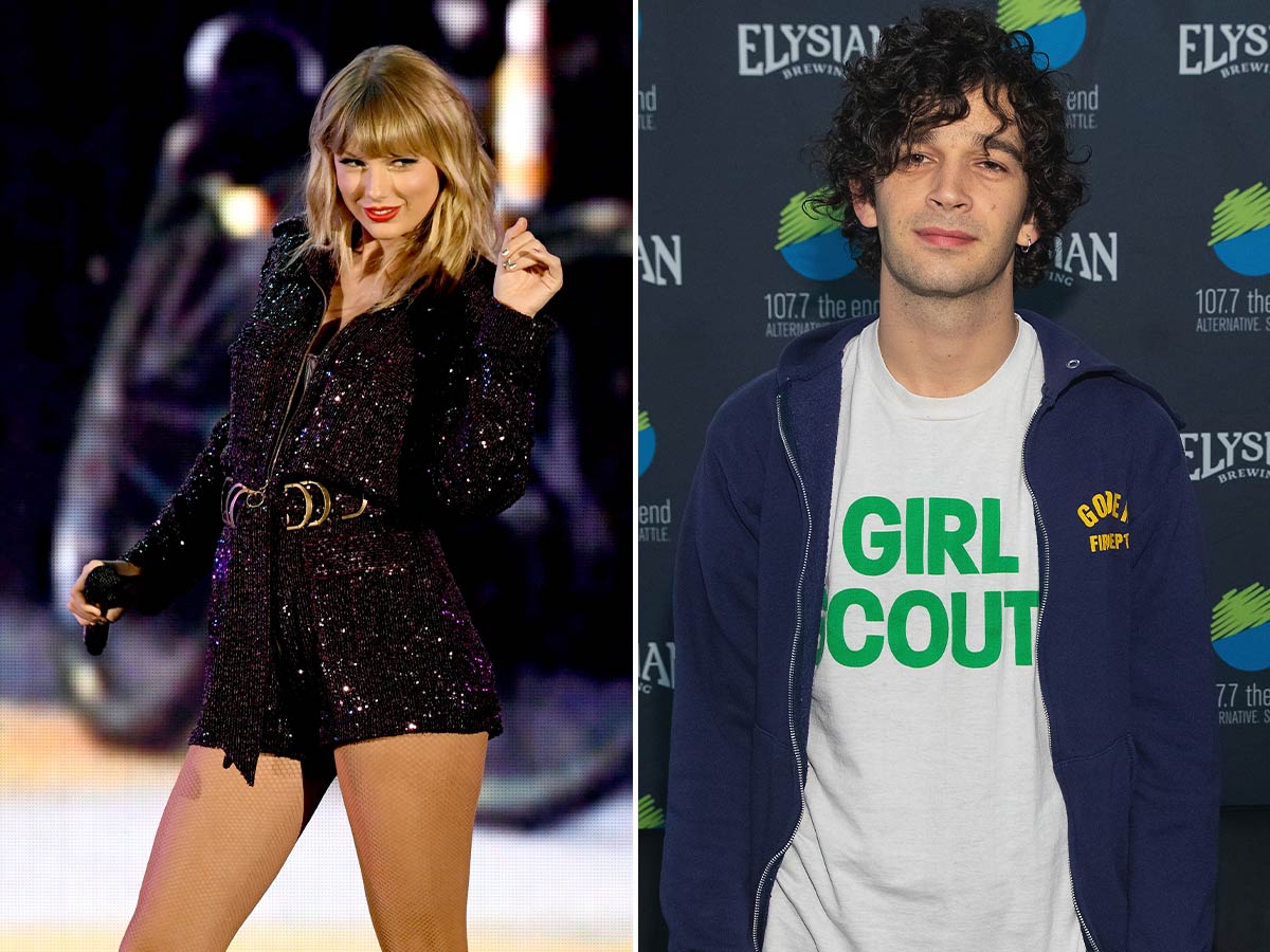Taylor Swift and Matty Healy