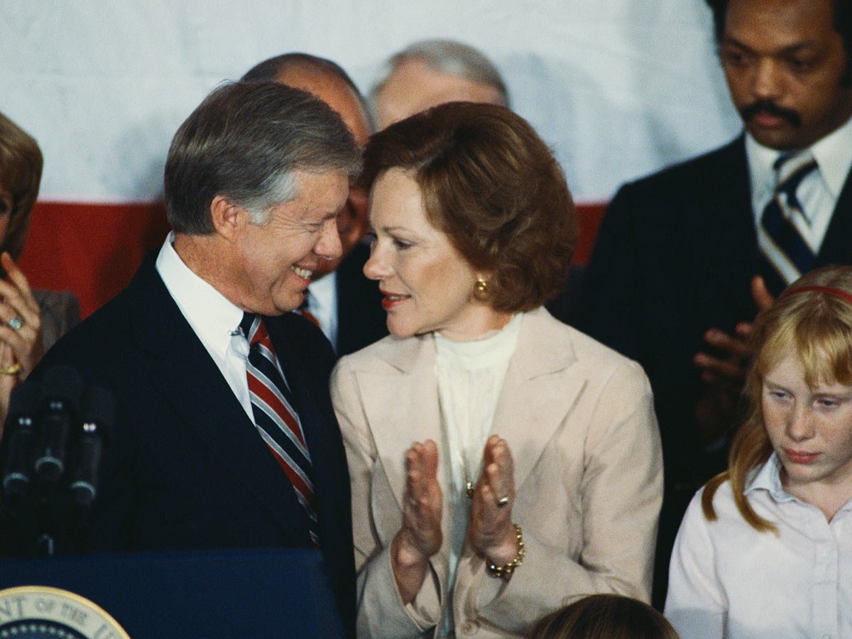 Photos of Jimmy and Rosalynn Carter Throughout the Years