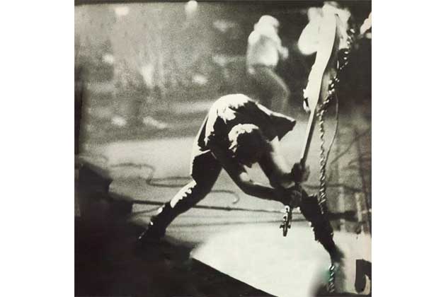 Someone Destroying a Guitar