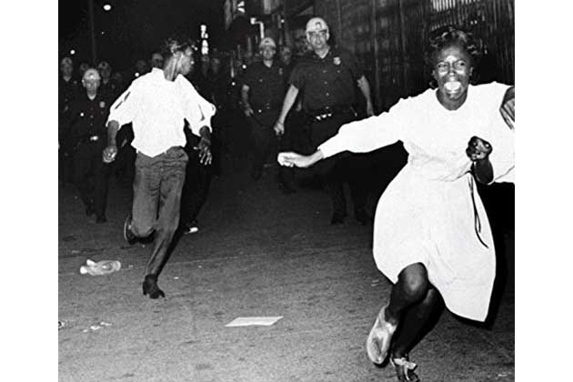 People Running From Police