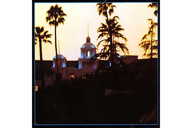 A Hotel and Palm Trees