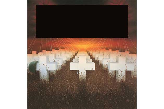 Rows of White Gravestones