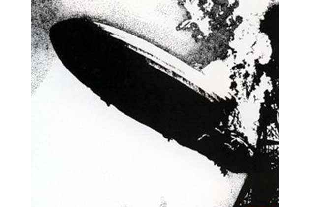 Black and White Airship