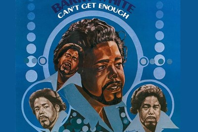 barry white album cover for cant get enough