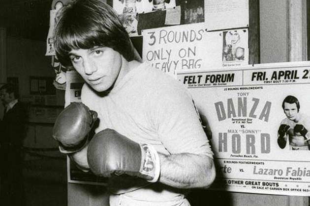 Tony Danza was discovered while boxing. 