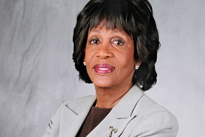 maxine waters, a member of congress in her 80s