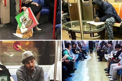 40 Insane Things People Saw on the Subway