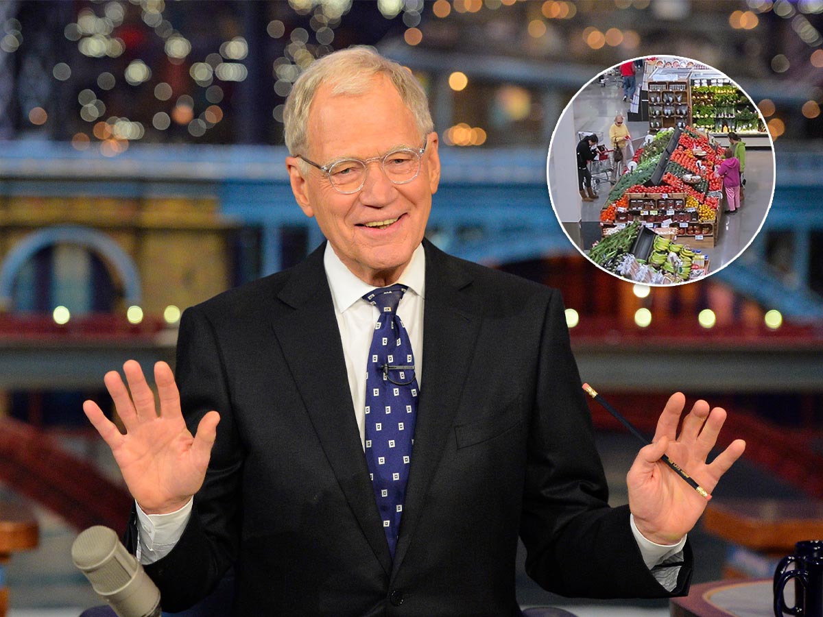 David Letterman: Hy-Vee Supermarket