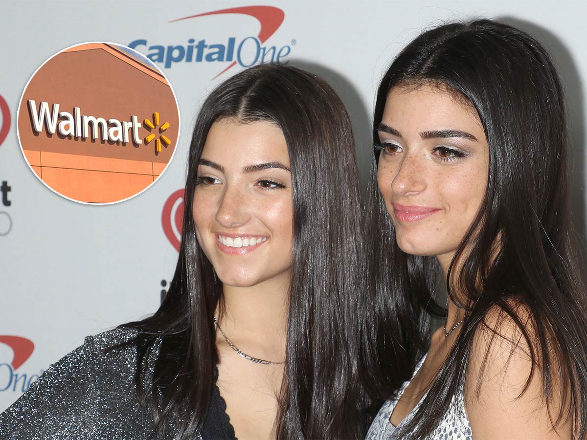 Charli and Dixie D'Amelio: Walmart