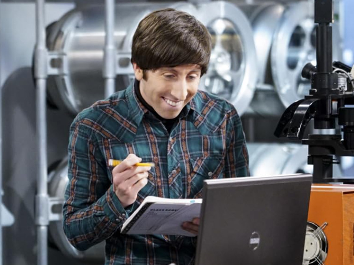 Simon Helberg Then