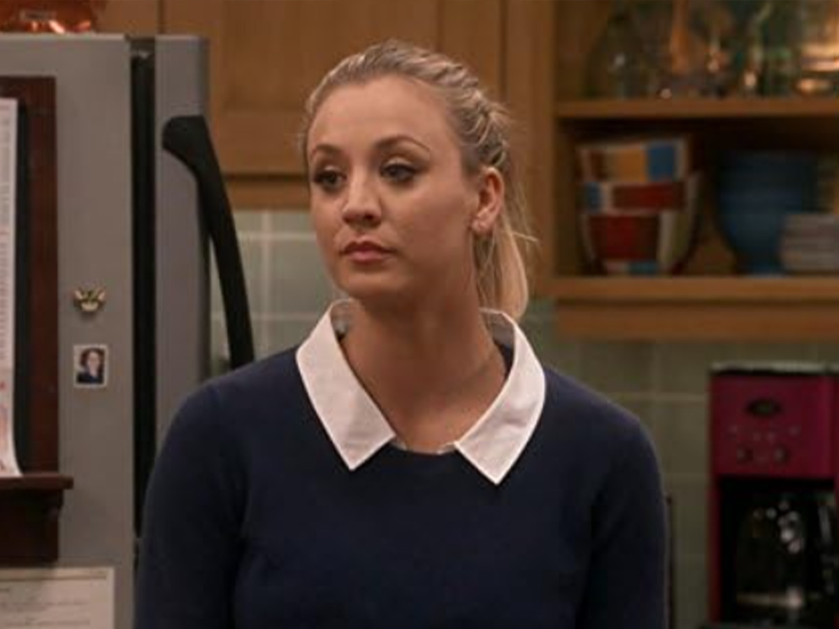 Kaley Cuoco Then