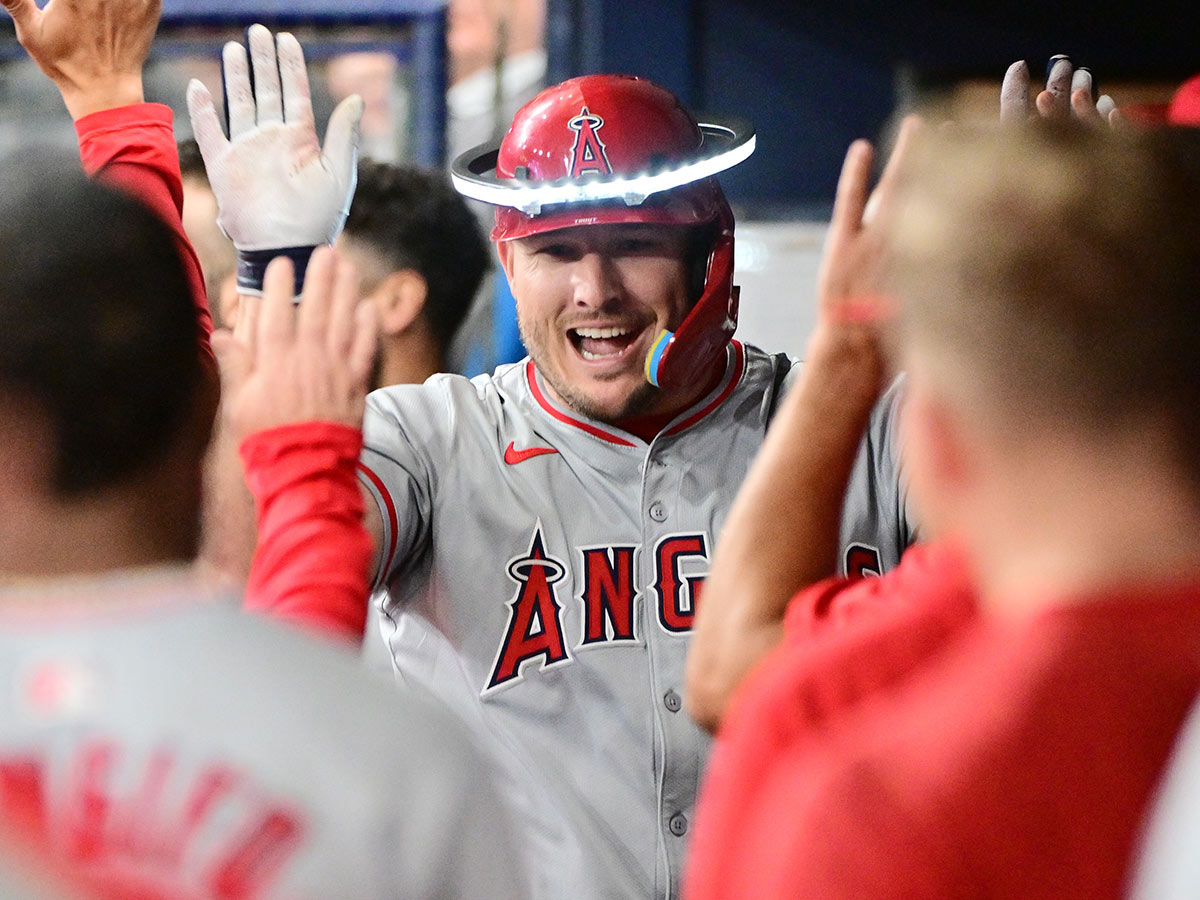 Los Angeles Angels — Mike Trout (378)