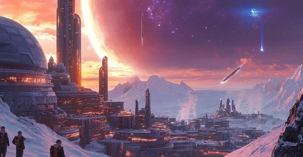 A.I. Predicts What Cities on Different Planets Would Look Like main image