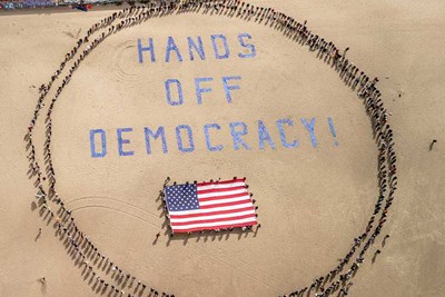 Powerful Photos From All 50 States' Hands-Off Protests