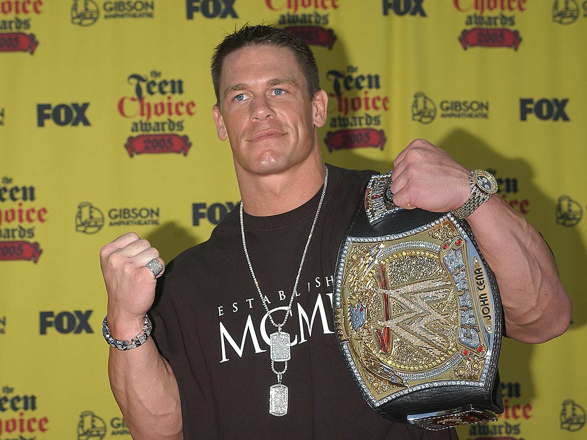 Then: John Cena
