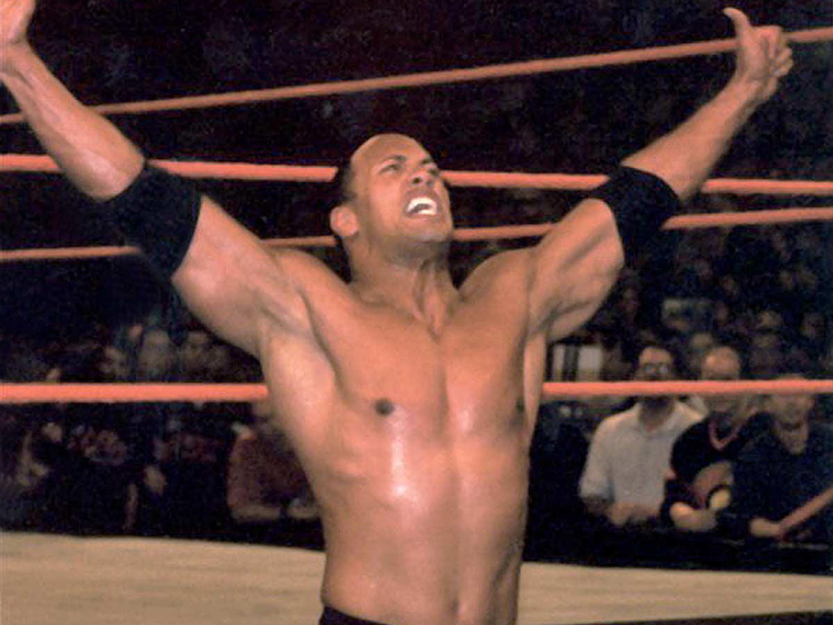 Then: Dwayne “The Rock” Johnson