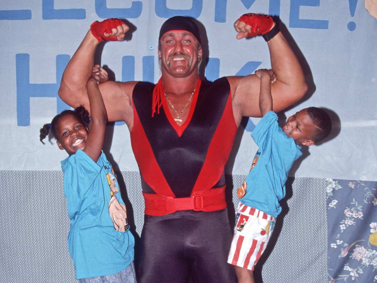 Then: Hulk Hogan