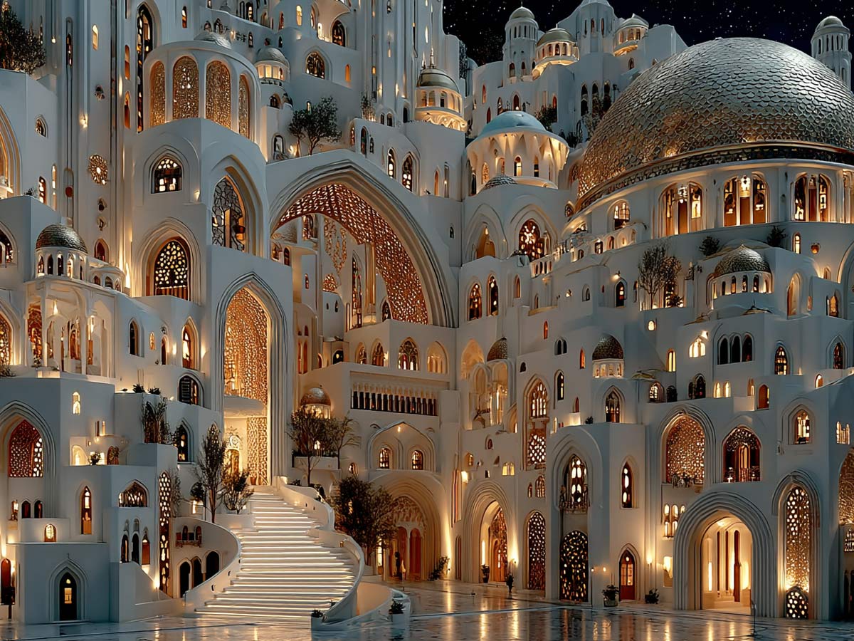 Sci-Fi Islamic Urban Design