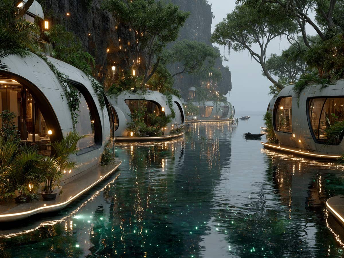 Modernist Floating Cities