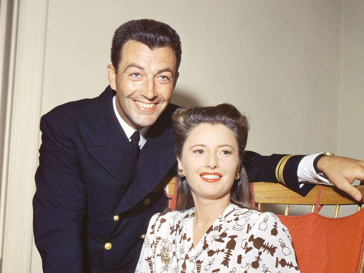 Barbara Stanwyck and Robert Taylor