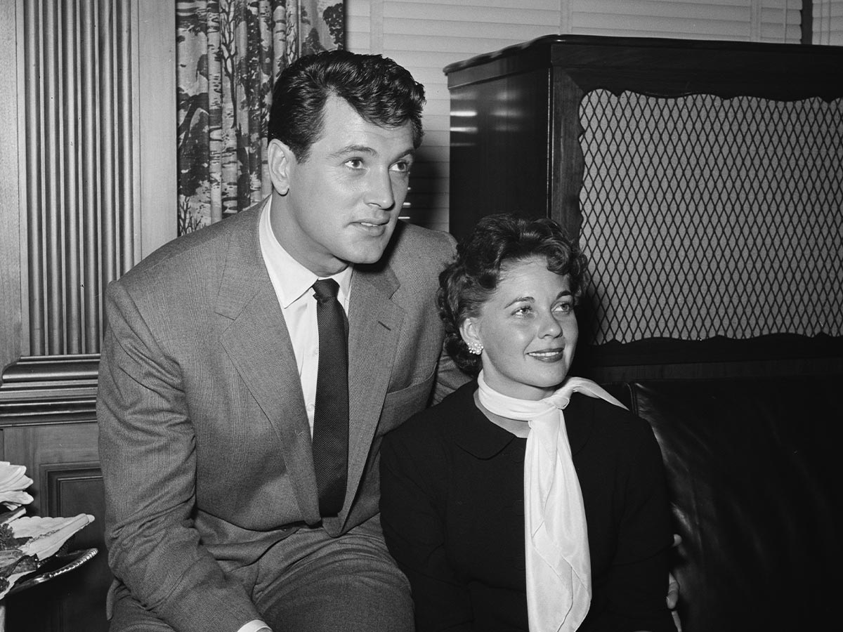 Rock Hudson and Phyllis Gates