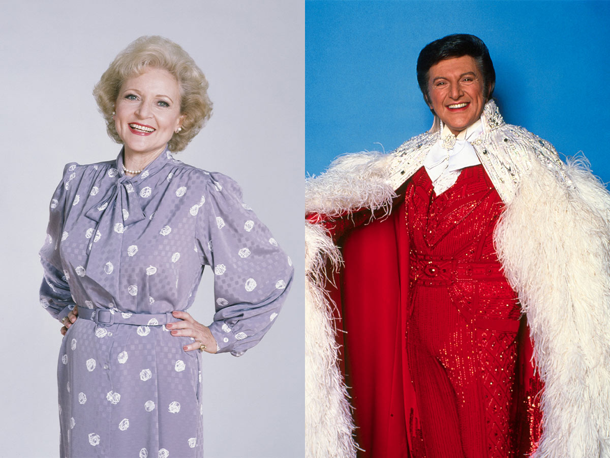 Betty White and Liberace