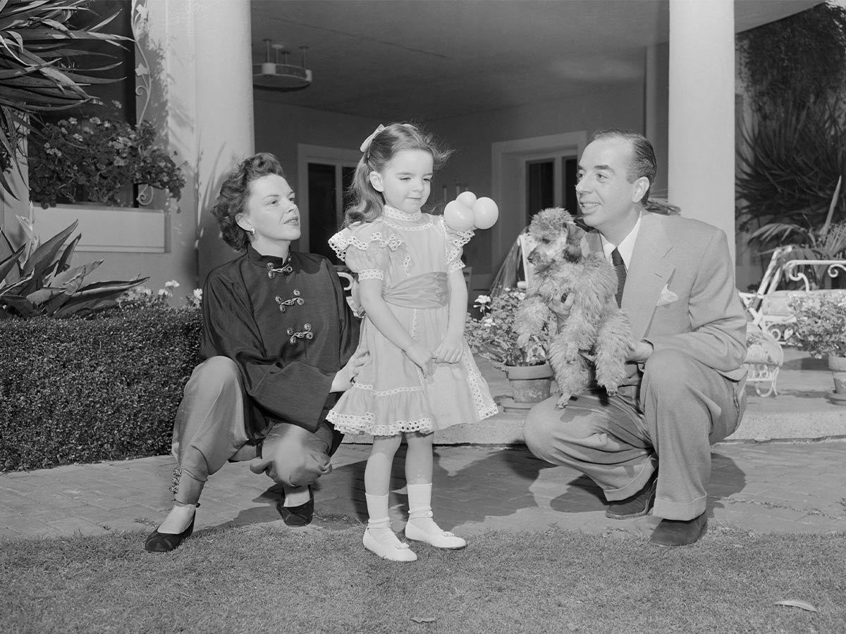 Judy Garland and Vincente Minnelli