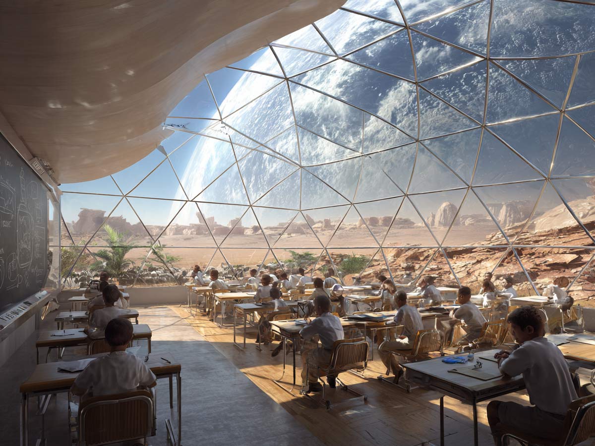 Martian Learning Dome